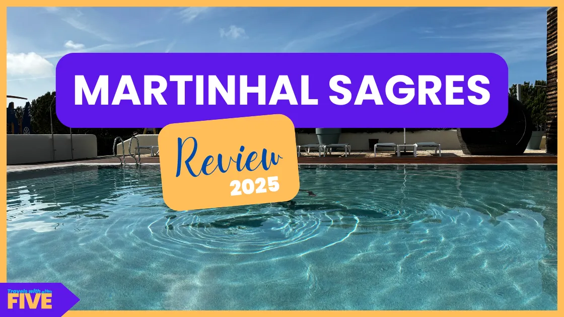 The outdoor pool at Martinhal Sagres